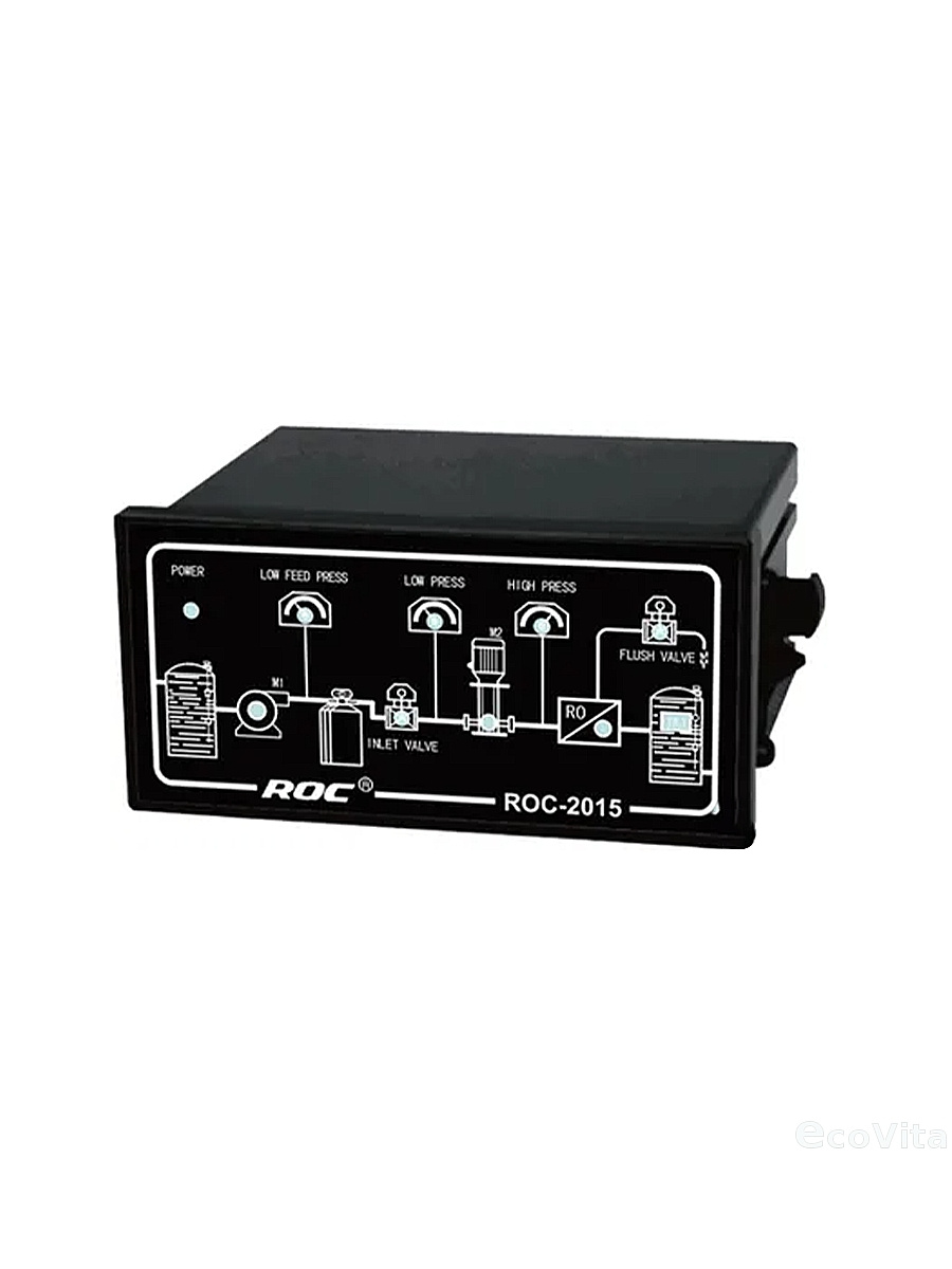 ROC-2015 для RO предназначен для контроля типичных режимов работы небольших и средних систем обратного осмоса